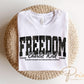 Charlie Kirk Freedom DTF Transfer | Ready to Press T-shirt Transfer