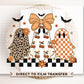 Checkered Coquette Ghosts DTF T-Shirt Transfer | Ready to Press