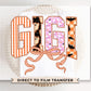 Coquette Halloween Gigi DTF Transfer, Ready to Press, T-shirt Transfer, Direct to Film, Gift for Grandma