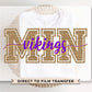 Minnesota Football DTF Transfers, Ready to Press, T-shirt Transfers, Heat Transfer, Direct to Film, Game Day Shirt, Faux Glitter
