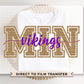 Minnesota Football DTF Transfer | FAUX Glitter Effect | Direct to Film