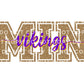 Minnesota Football DTF Transfers, Ready to Press, T-shirt Transfers, Heat Transfer, Direct to Film, Game Day Shirt, Faux Glitter