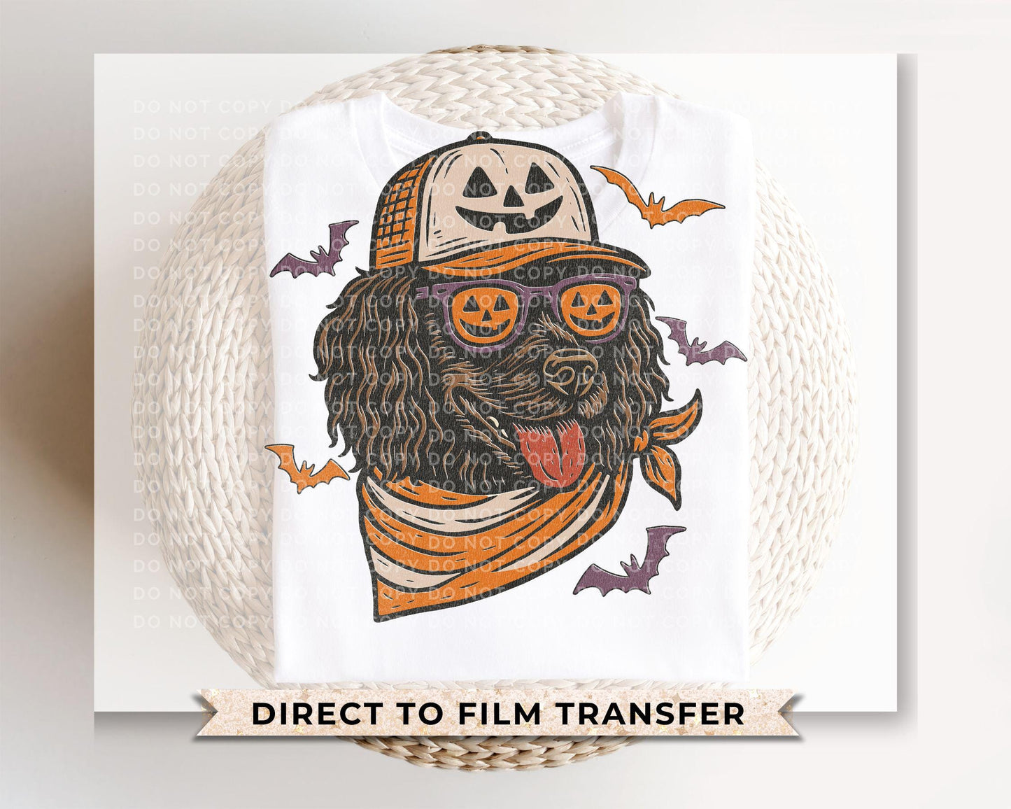 Halloween Boykin Spaniel DTF Transfers, Ready to Press, T-shirt Transfers, Heat Transfer, Direct to Film, Pet Lover, Dog Mom