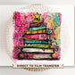 Book Christmas Tree DTF Transfer, Ready to Press, Direct to Film, Holiday, Book Lover, Teacher, Librarian