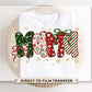 Coquette Christmas Mama DTF Transfer, DTF Transfer, Trendy, Ready to Press, Gift for Mom