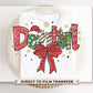Christmas Dental Assistant DTF Transfer, Dentist Office Tshirt Design