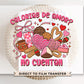 Mexican Valentine DTF Transfer | Ready to Press | Direct to Film | Concha Pan Dulce