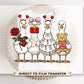 Valentine Goose DTF Transfer | Ready To Press | Direct To Film