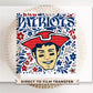 New England Football Mascot Floral DTF Transfer, Ready to Press