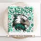 Philadelphia Football Floral DTF Transfer, Ready to Press