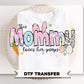 This Mommy Loves Her Peeps DTF Transfer | Mom Easter Tshirt Design