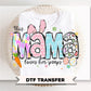 This Mama Loves Her Peeps DTF Transfer | Mom Easter Tshirt Design
