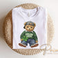 Feeling Lucky Teddy Bear DTF Transfer, St. Patrick's Day Tshirt Direct to Film Design