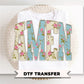Coquette Amen DTF Transfer | Ready to Press, Christian Easter T-shirt Design