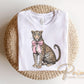 Coquette Leopard DTF Transfer, T-shirt Design