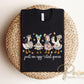 Just An Egg-cited Goose DTF Transfer, Easter T-shirt Design