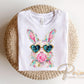 Brushstroke Easter Bunny DTF Transfer, Ready to Press, Kids Tshirt Design