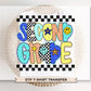Second Grade DTF Transfer, First Day of School T-shirt Design, Ready to Press