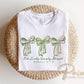 Not Lucky Simply Blessed DTF Transfer, St. Patrick's Day Tshirt Direct to Film Design