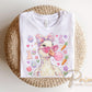 Coquette Easter Goose DTF Transfer, Ready to Press, Tshirt Design