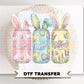 Retro Bunny Soda Cans DTF Transfer, Ready to Press, Easter Tshirt Design