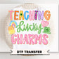 Teaching Lucky Charms DTF Transfer, St Patrick's Day Tshirt Design