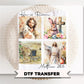 He is Risen DTF Transfer, Christian Easter T-shirt Design