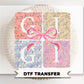 Coquette Floral Gigi DTF Transfer | Mother's Day Tshirt Design, Gift for Grandma