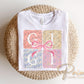 Coquette Floral Gigi DTF Transfer | Mother's Day Tshirt Design, Gift for Grandma