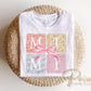 Coquette Floral Mimi DTF Transfer | Mother's Day Tshirt Design, Gift for Grandma