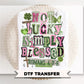 Not Lucky Simply Blessed DTF Transfer | Christian St Patrick's Day Tshirt Design