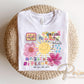 No Rain, No Flowers DTF Transfer | Ready to Press, Spring T-shirt Design