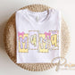 Coquette Floral Mama DTF Transfer, Ready to Press T-shirt Design, Gift for Mother's Day