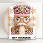 Faux Glitter Nutcracker Ballet DTF Transfer, Ready to Press, Christmas Tshirt Design