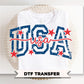 Coquette USA DTF Transfer, Ready to Press, 4th of July Tshirt Design