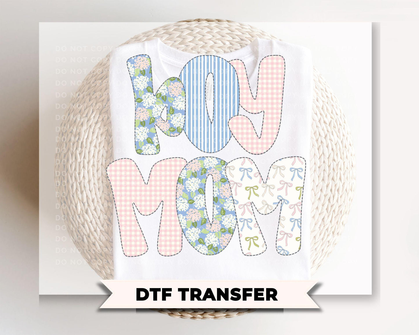 Boy Mom DTF Transfer, Ready to Press, Mother's Day Tshirt Design