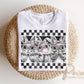Coquette Easter Bunnies DTF Transfer, Ready to Press, Preppy Bunny Tshirt Design