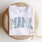 Patchwork Quilted Mama DTF Transfer, Ready to Press Tshirt Design, Mother's Day Gift