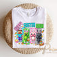 Happy Easter DTF Transfer, Ready to Press, Kids Gamer Tshirt Design