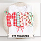 Coquette Strawberry Mimi DTF Transfer, Spring T-shirt Transfer, Mother's Day Gift for Grandma
