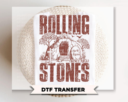 He is Risen DTF Transfer, Ready to Press, Christian Christian T-shirt Design