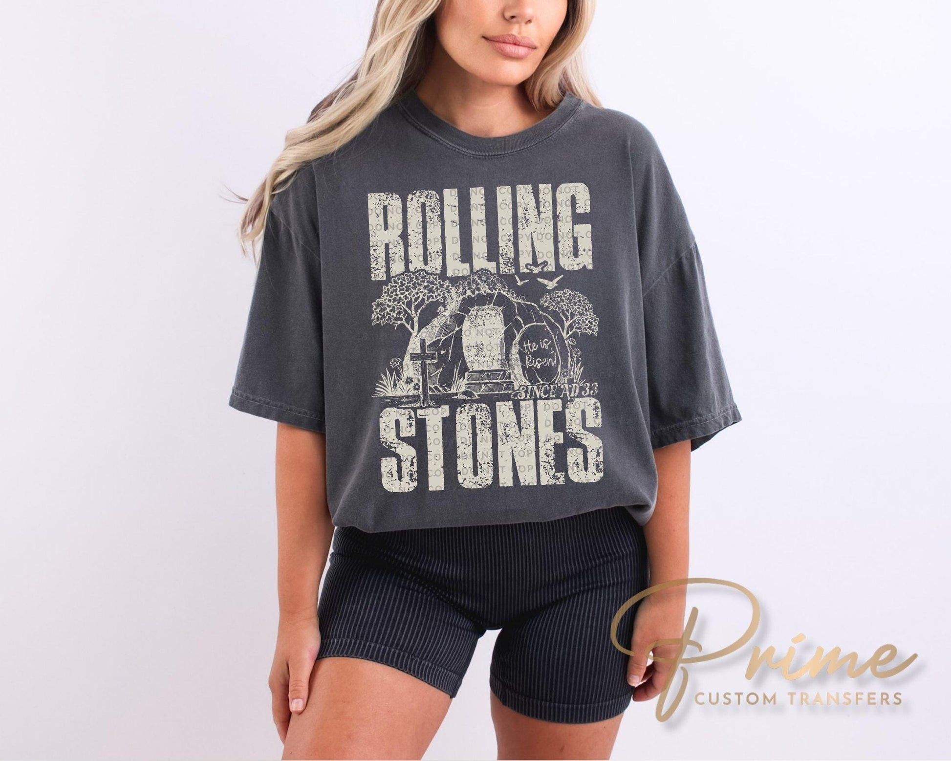 He is Risen DTF Transfer, Ready to Press, Christian Christian T-shirt Design