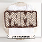 Leopard Mama DTF Transfer, Ready to Press, Tshirt Design for Mother's Day