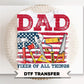 Fixer of All Things Dad DTF Transfer, Ready to Press, Fathers Day Tshirt Design
