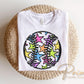 Doodle Star Baseball DTF Transfer, Ready to Press, Trendy Sport Mama Tshirt Design