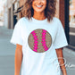 Leopard Print Baseball DTF Transfer, Ready to Press, Trendy Sport Mama Tshirt Design