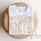 Floral Auntie DTF Transfer, Ready to Press, Gift for Aunt, Wildflower Tshirt Design