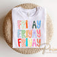 Friyay DTF transfer, Back to School Tshirt, Teacher Appreciation Gift