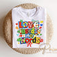 Love Needs No Words DTF Transfer, Ready to Press, Autism Awareness T-shirt Design