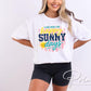 I Was Made For Happy Sunny Days DTF Transfer, Spring and Summer T-Shirt Design
